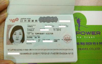 Chúc mừng chị Dương Na My đã có visa du lịch Nhật